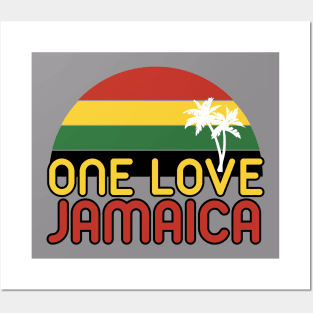 Jamaica One Love Posters and Art